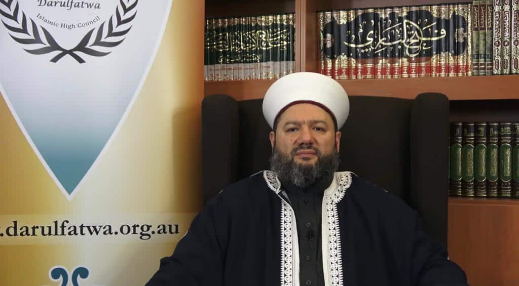 سماحة الأمين العام لدار الفتوى في أستراليا يهنئ المسلمين بعيد الأضحى المبارك 1441- 2020